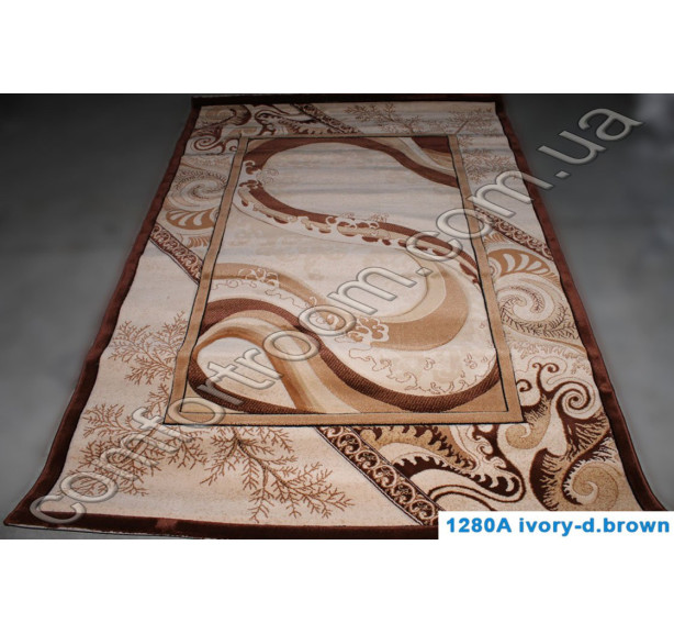 Ковер Nidal 1280 ivory-brown - Фото 1
